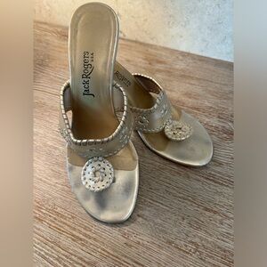 Jack Rogers wedge thong sandal